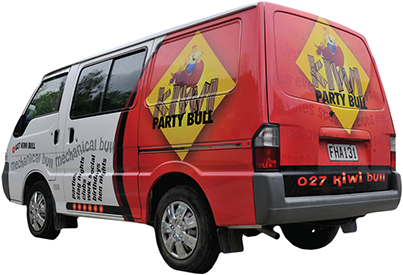 Vehicle liveries and skins by Bellamy Graphics Signs of Nelson, NZ